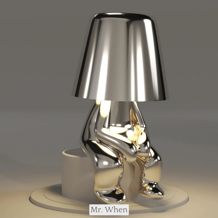 Norvo | 5 Brothers Trådlampe – Oppladbar LED Designlampe med Dimbar Lys (Varm Hvit)