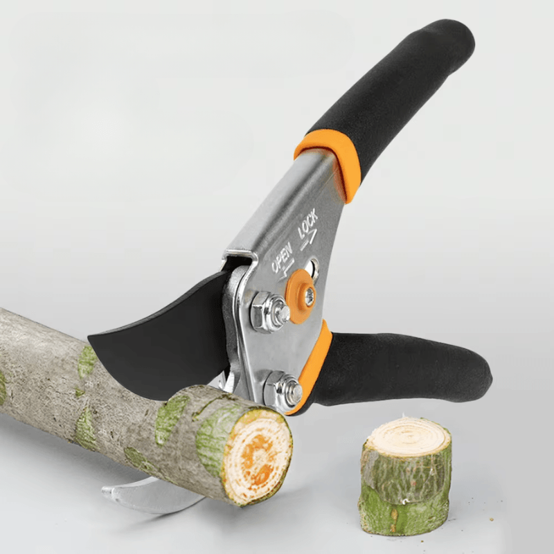 Norvo | Cutivor Pro Hagesaks | Rustfritt Stålblad | Ergonomisk & Rutsjningsfri | Presisjon for Frukttrær & Busker