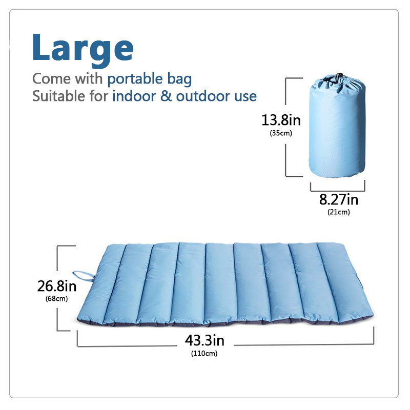 Norvo | Waterproof Outdoor Dog Bed for Camping
