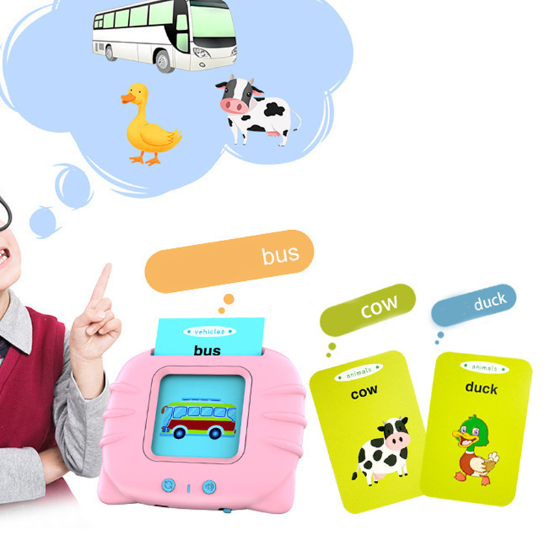 Norvo | Snakkende Flash Cards Læring Leketøy for Småbarn i Alderen 2-6 År