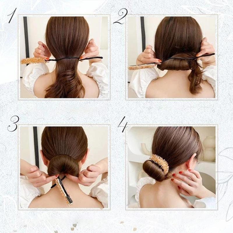 Norvo | Rhinestone Easy Bun Maker