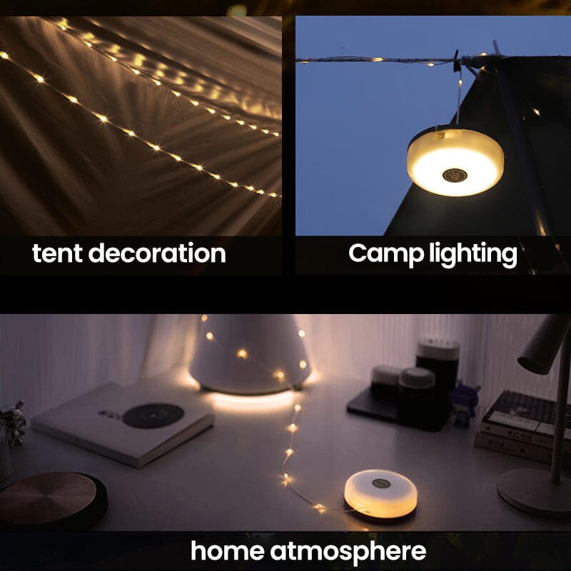 Norvo | Utendørs vanntette bærbare lagrings fairy lights