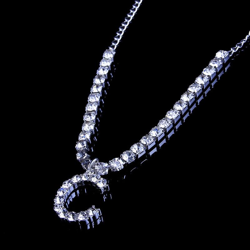Norvo | Rhinestone Buchstav Ankelbånd