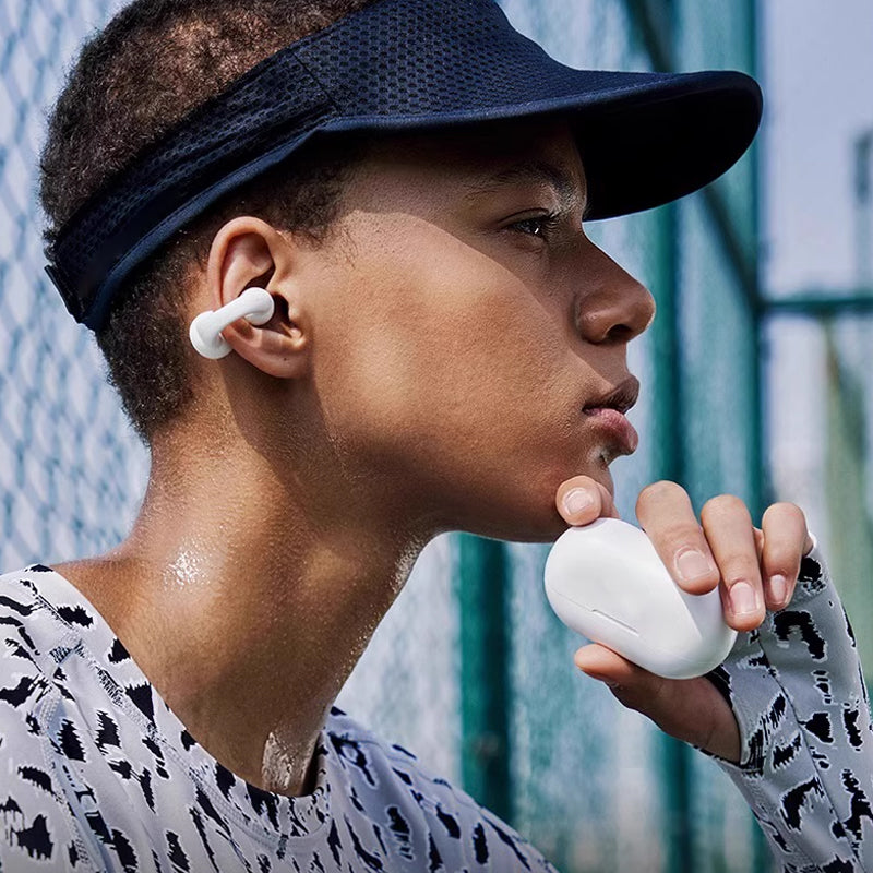 SportBeat Pro | Trådløs Bluetooth Sporthodetelefon | Vanntett og Ørevennlig