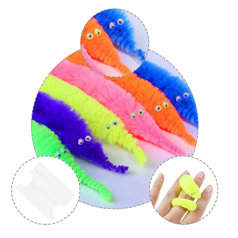 Norvo | Twisty Fuzzy Worm Toys