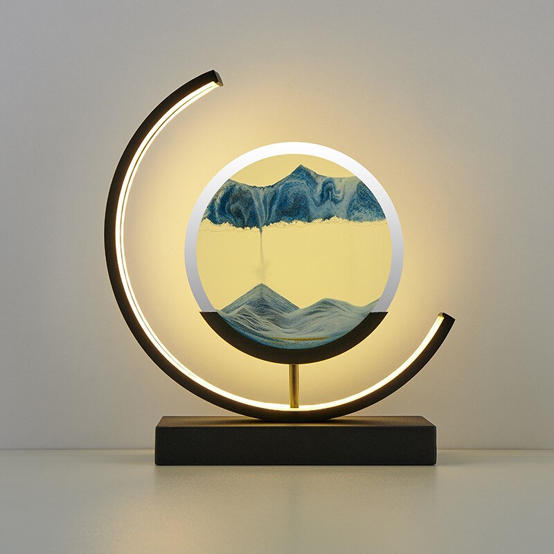 Norvo | 3D Sand Shell Bordlampe - Abyss