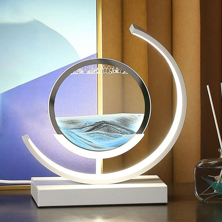 Norvo | 3D Sand Shell Bordlampe - Abyss