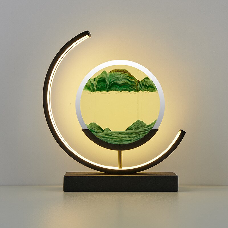 Norvo | 3D Sand Shell Bordlampe - Abyss
