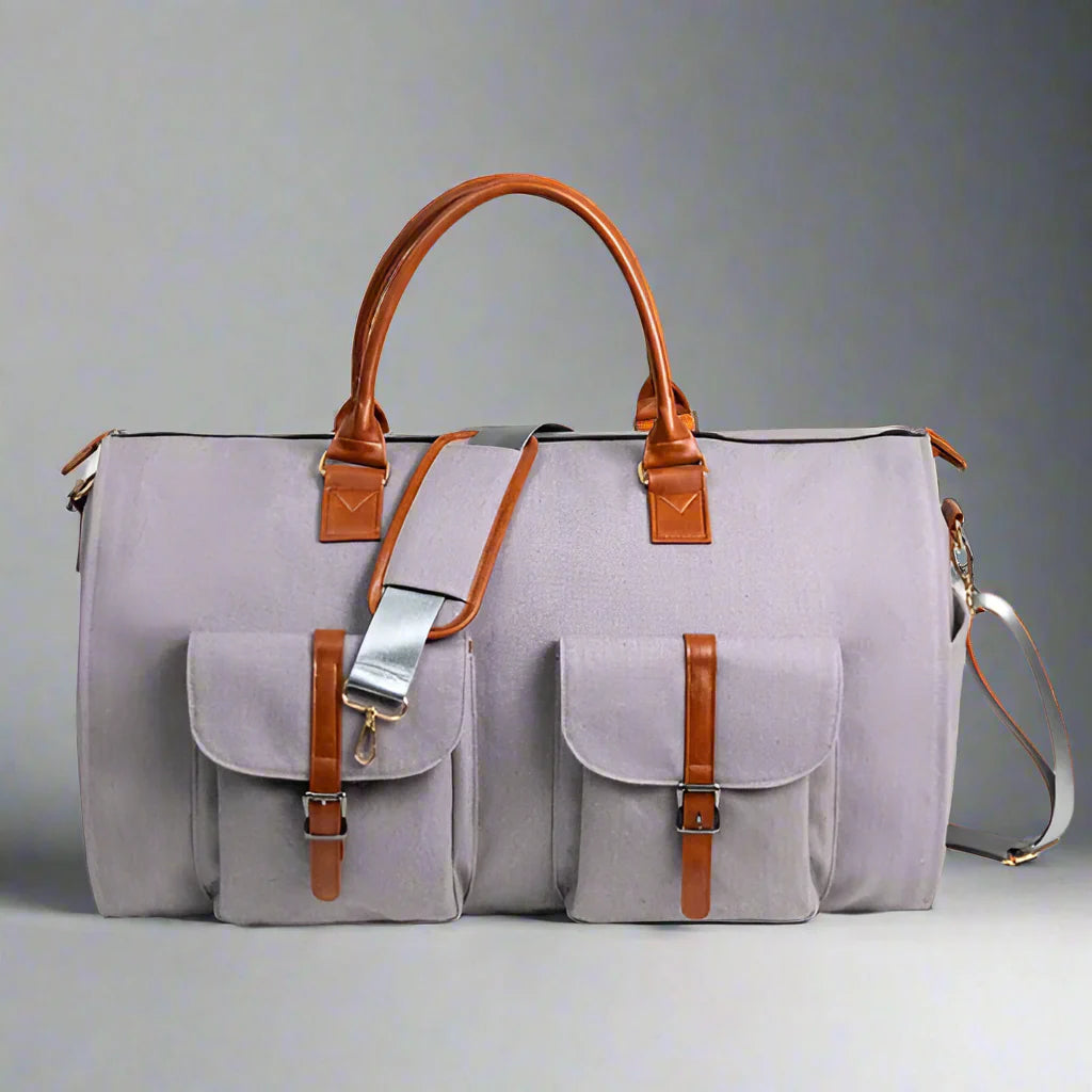 Norvo | Reise Duffel Bag Lær Håndbagasje