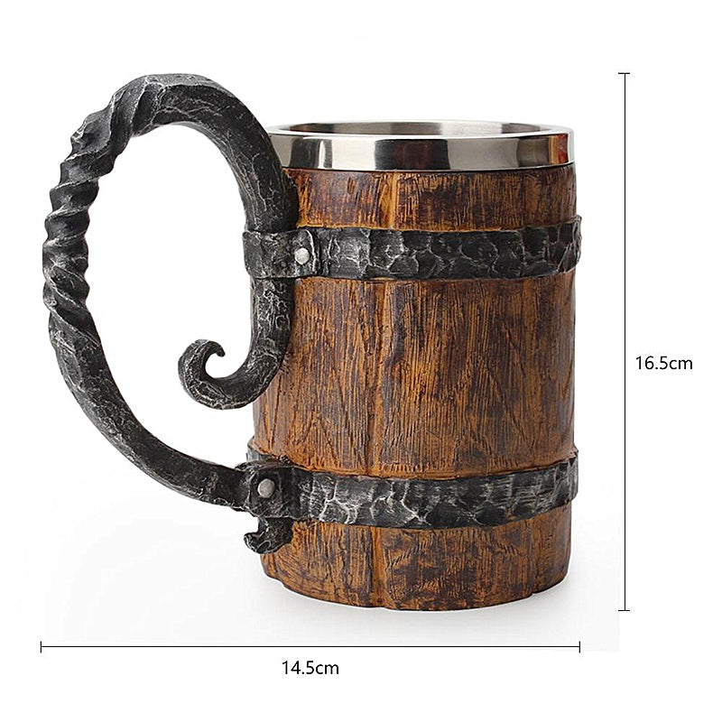 Norvo | Viking Fatølskrus (Størrelse: 550ml)