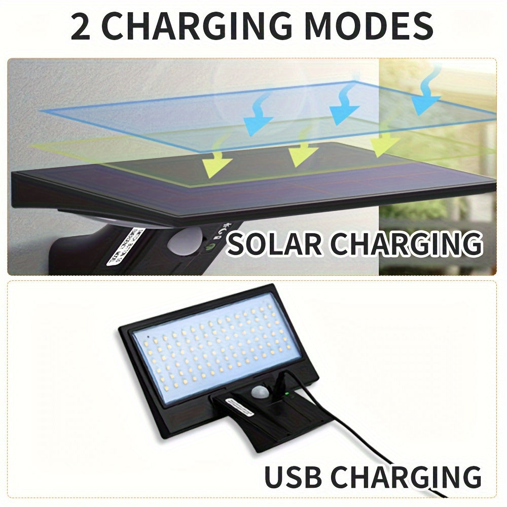 Norvo | SmartSolar - Solenergi LED utendørslampe spotlight bevegelsessensor - en livstid med gratis lys