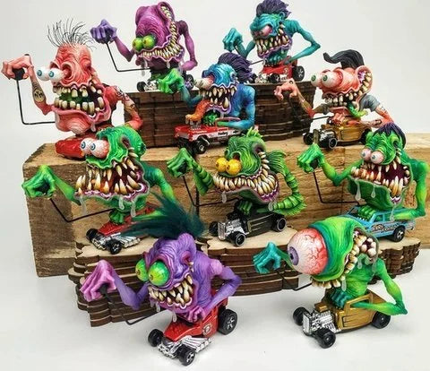 Norvo | Rat Fink Samlemodell Leketøy Halloween Dekorasjon