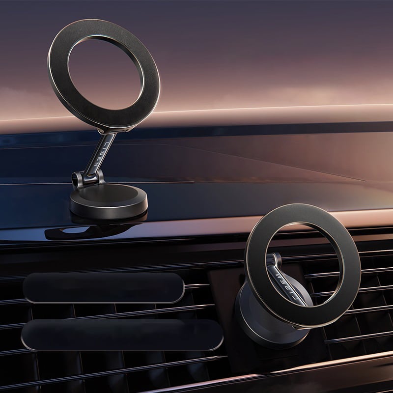 Norvo | Universell Telefonholder med 360° Rotasjon – For Bil, Skrivebord og Hjem