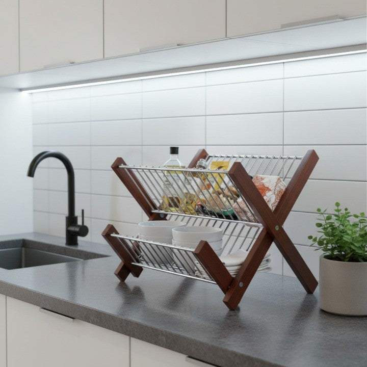 Norvo | Swift Fold Sammenleggbar Oppvaskstativ