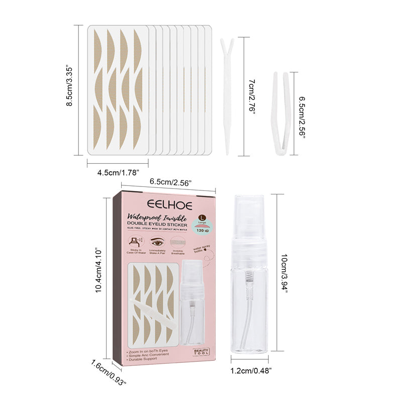 Norvo | Blonde Dobbel Øyelokk Klistremerker