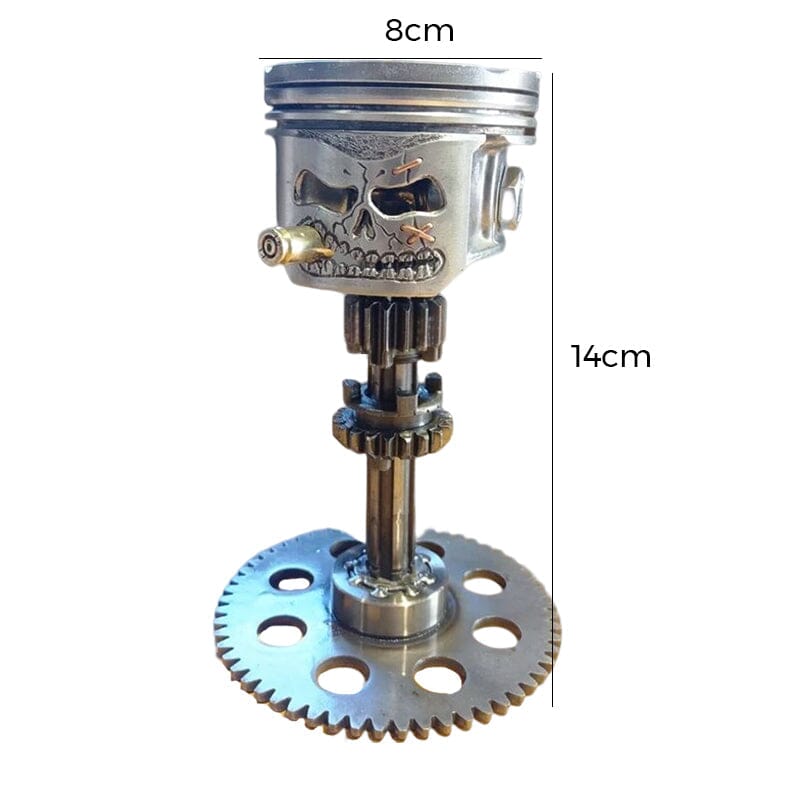 Norvo | Piston Skull Face Skulptur