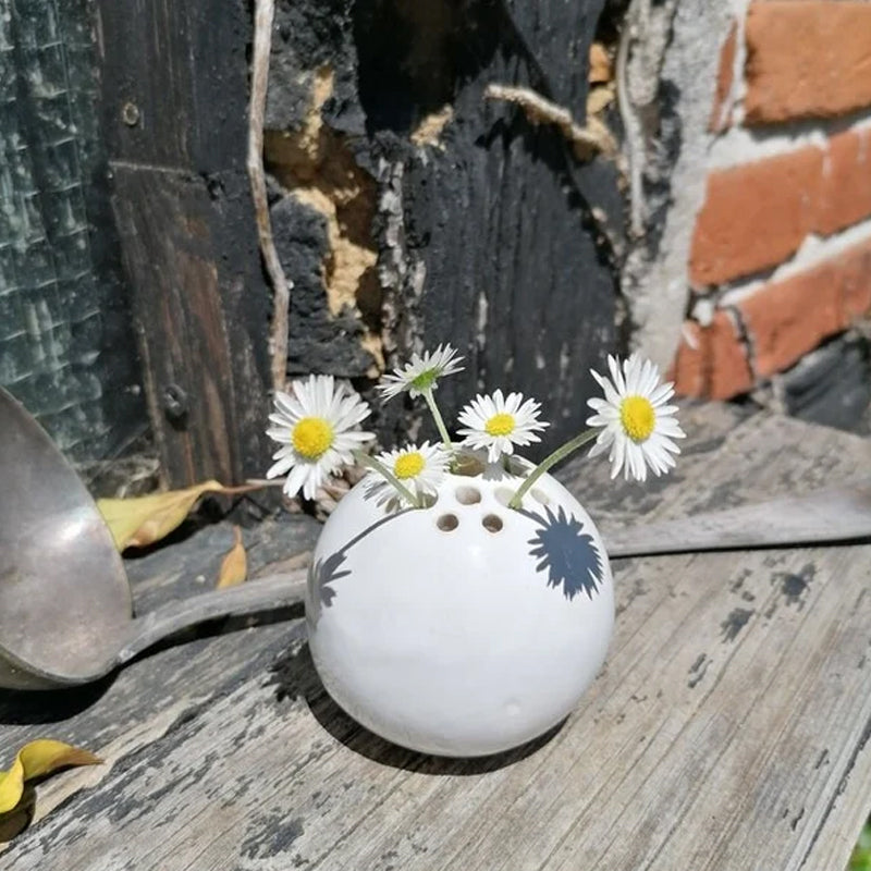 Norvo | Harts Håndlaget Vase Blomster Stein Borddekorasjon