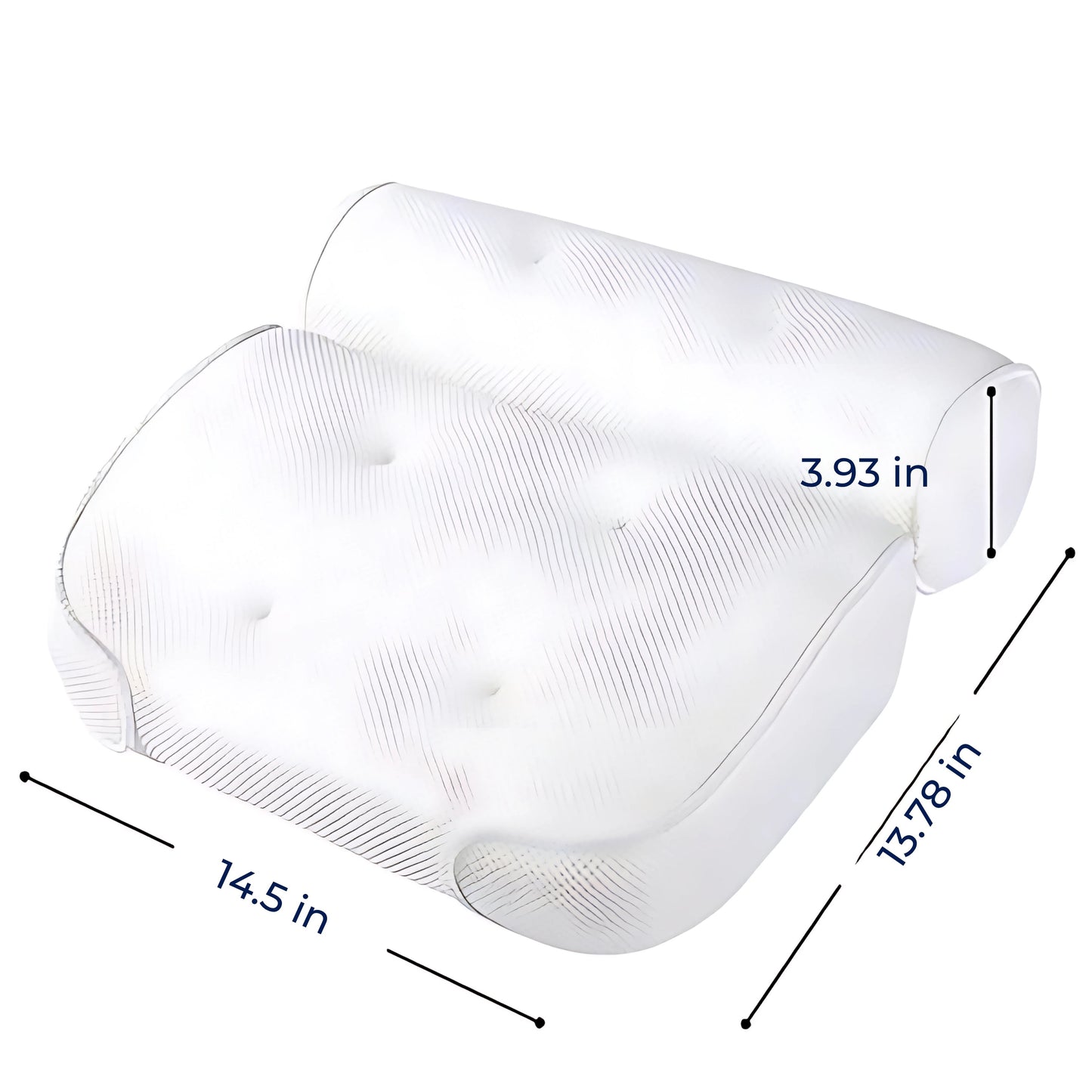 Norvo | SoakUp Badputer UK – Nakke- og hodepute – Antiskli – Myk og komfortabel – Passer til alle badekar – Øker avslapning