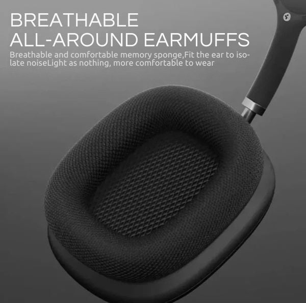 Norvo | PRO Trådløse Hodetelefoner | Krystallklar Lyd, Ultimat Komfort & Opptil 40 Timer Batterilevetid for Hjemmebruk og På Farten