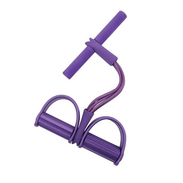 Norvo | Multifunksjonelle Pedal Motstand Elastiske Sit-up Bånd Pedal Treningsapparat Sit-up Trekk Tau
