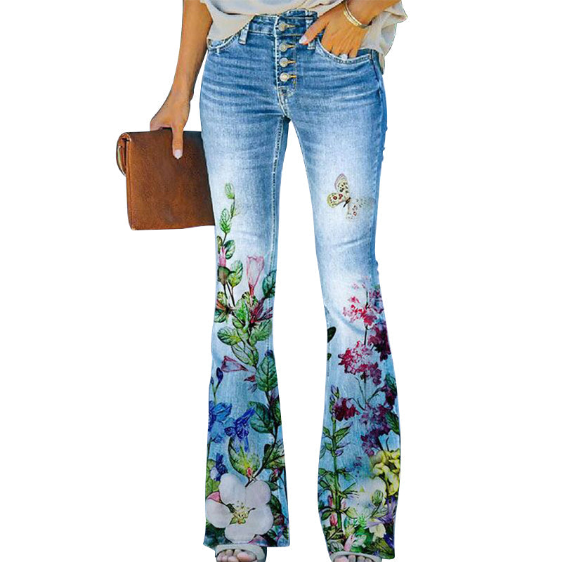 Norvo | 4-knapp Flare Jeans