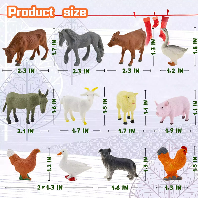 Norvo | 24 Dager med Jul Nativity Set