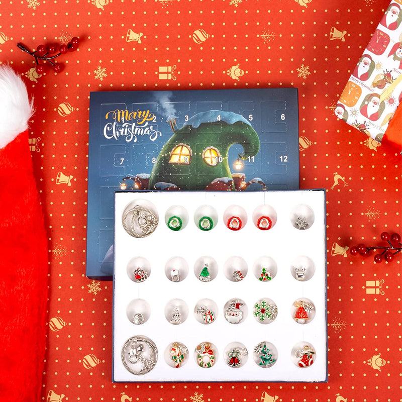 Norvo | DIY 24 Dager Jule Nedtelling Kalender Armbånd Sett