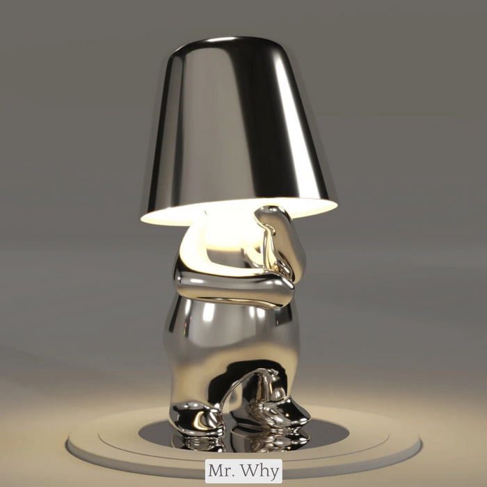 Norvo | 5 Brothers Trådlampe – Oppladbar LED Designlampe med Dimbar Lys (Varm Hvit)