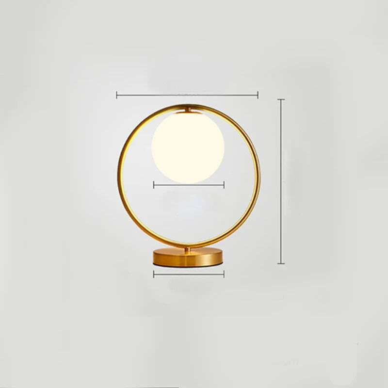 Norvo | Luxeaura – Dimmbar lampe med unikt ringdesign