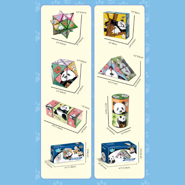 Norvo | Magisk Foldsbar Kube Barn Leketøy