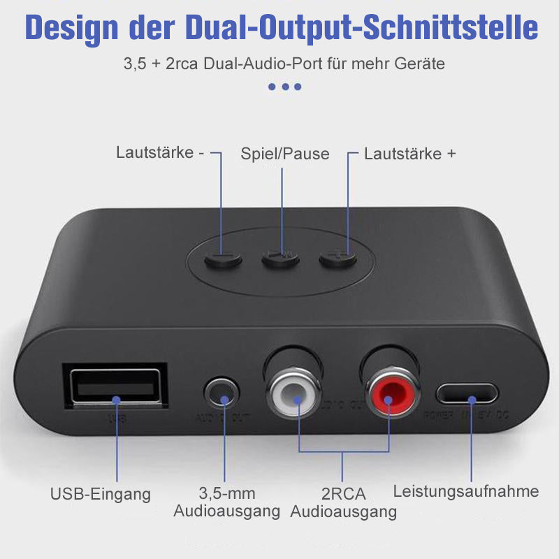 Norvo | Bluetooth 5.0 Lydmottaker