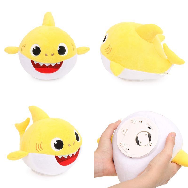Norvo | Kosedyr Plush syngende Baby Shark Perfekt gave til barn
