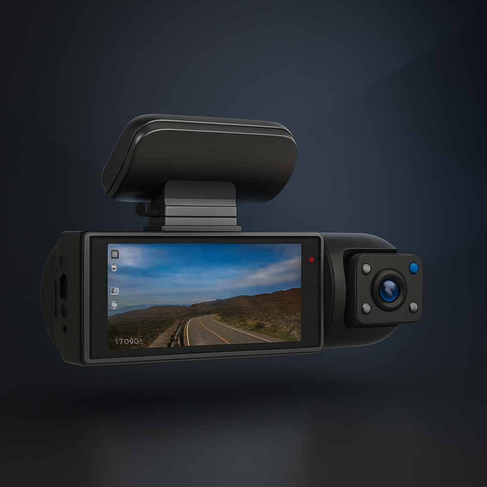 Norvo | Dash Cam Dual Camera 1080p Natt Syn Wide Angle Bil DVR