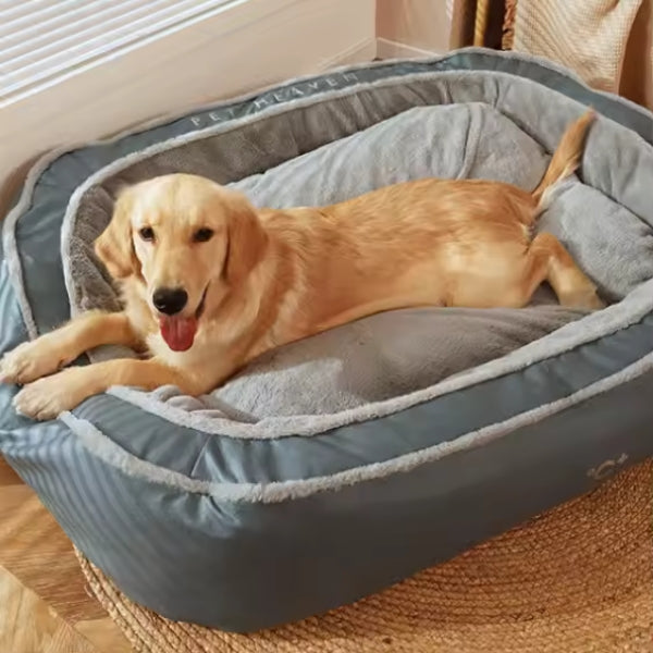 Norvo | Ortopedisk hundeseng: Minne skum senger for store hunder | Perfekt for leddgikt lindring