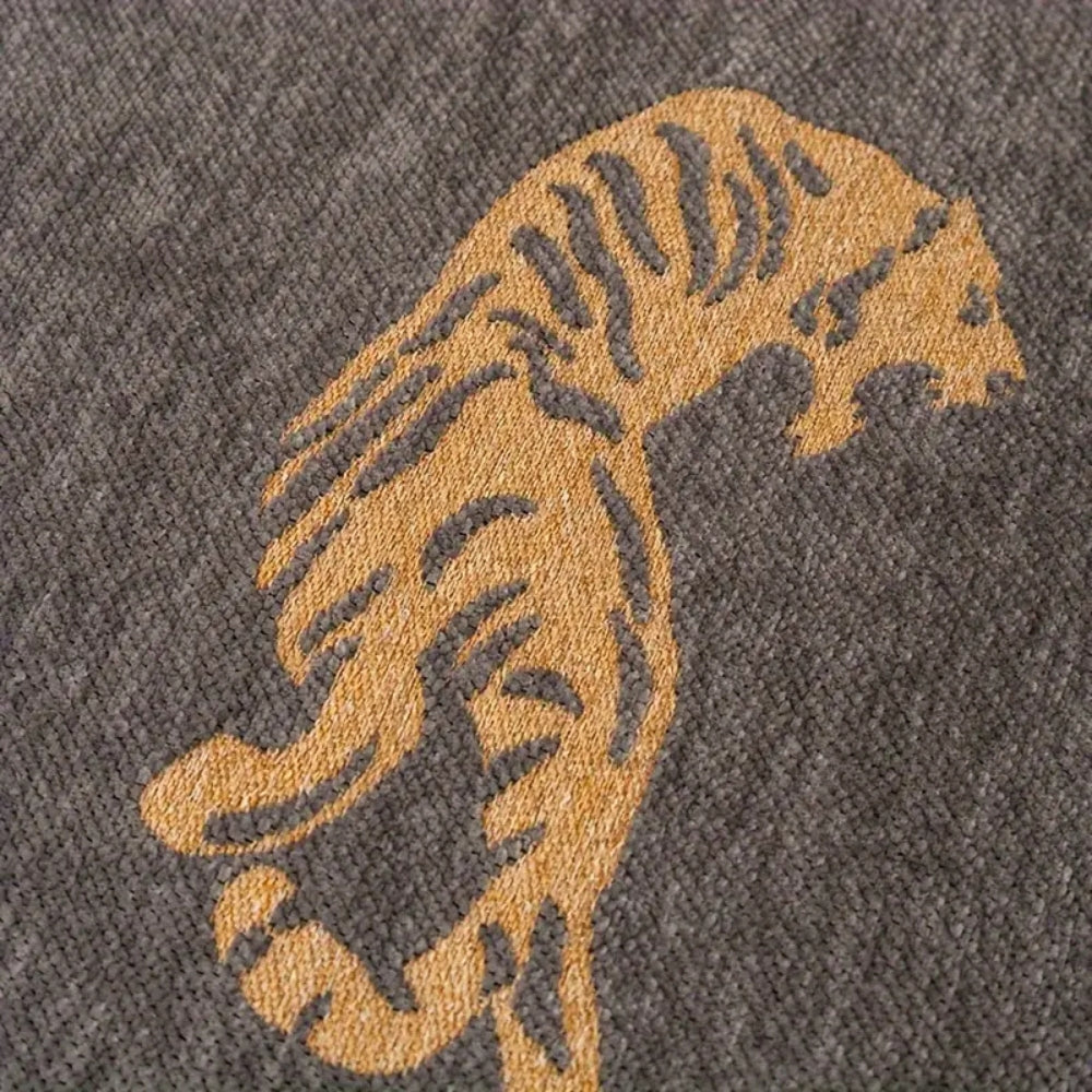Norvo | Safari Tiger Chenille Sofa Cover