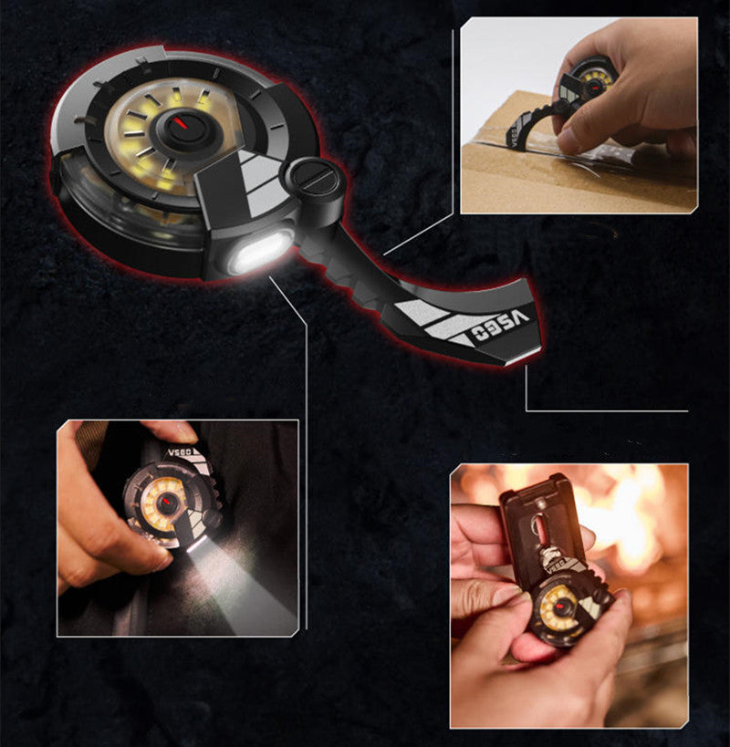 Norvo | Multifunksjonell Utendørs EDC Bærbar Lys