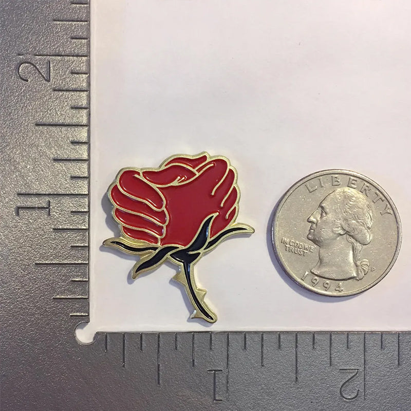 Norvo | Rose Resilience Emalje Krage Pin