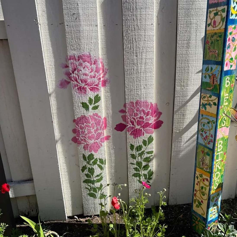 Norvo | Store Blomster Maler for Hagegjerde