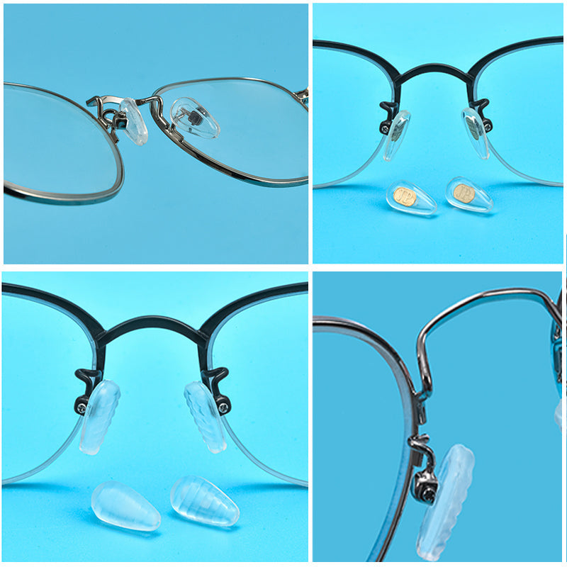 Norvo | Brille Silikon Neseputer Anti-Sklipute-Sett