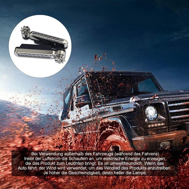 Norvo | Bil LED dekorative lys lykter, 2 stk