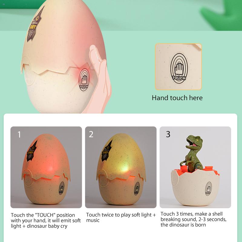Norvo | Klukkende Egg Dinosaur Leketøy