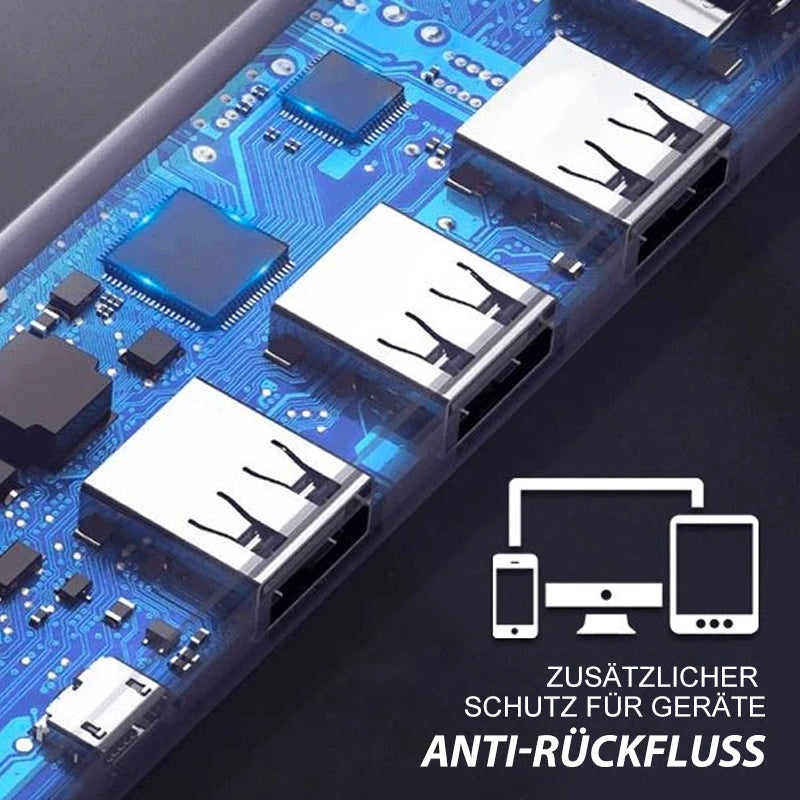 Norvo | Flere tilkoblinger Høykapasitets USB-hub