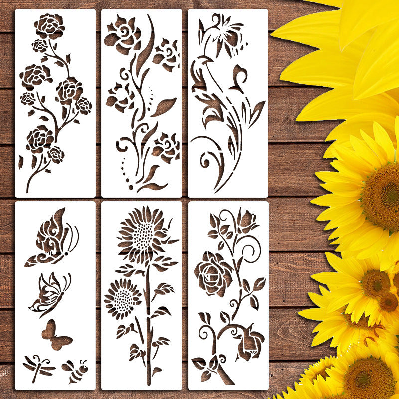 Norvo | Store Blomster Maler for Hagegjerde