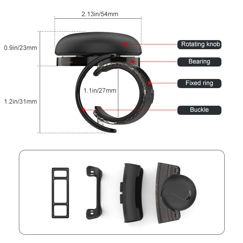 Norvo | Universell 360° Rattassistansknapp