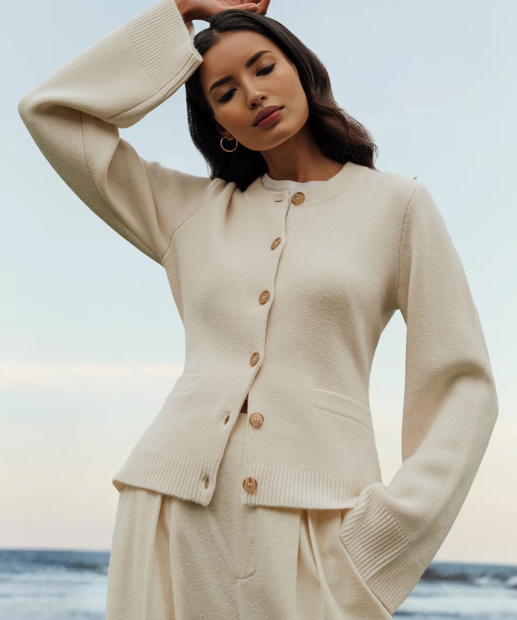 Norvo | Ultra-Soft Knapp Cardigan (Kjøp 2 Gratis Frakt)