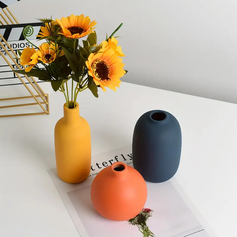 Keramiske vaser Garduru nordisk design | Minimalistisk dekorasjon | Elegante vaser for hjemmet