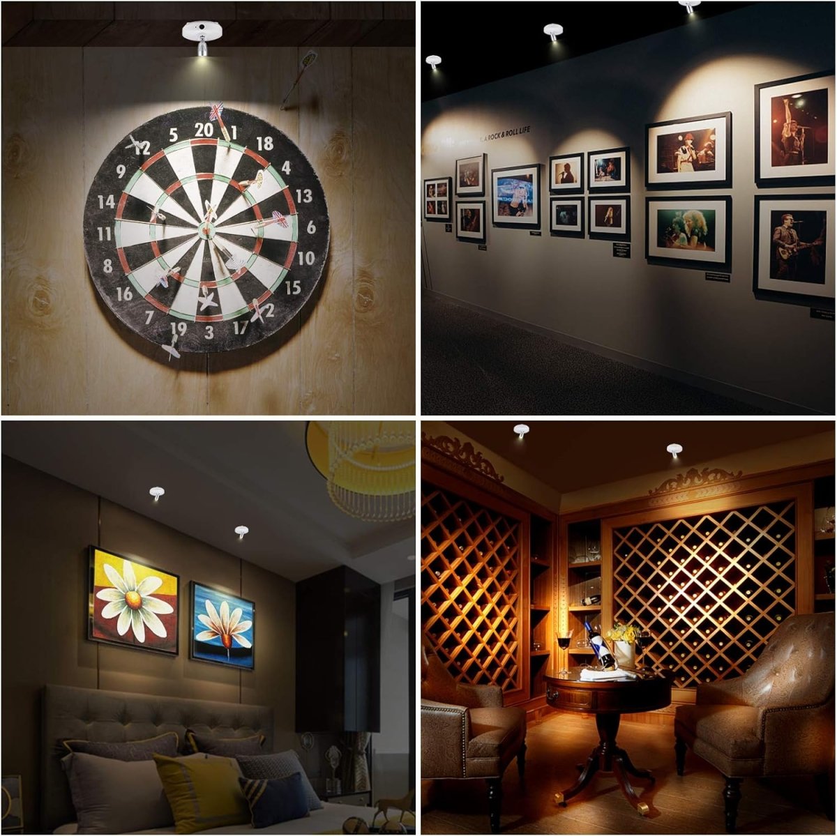 Norvo | Viva-projektor lampe LED lys kilde Kompakt Design