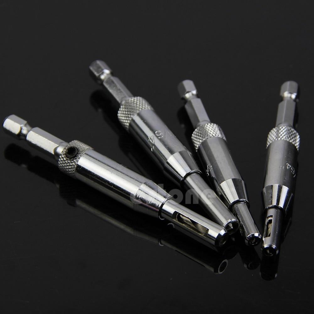 Norvo | No.1 Selvsentrerende Bor 4x presis Sentrert Hengsel Bor Sett