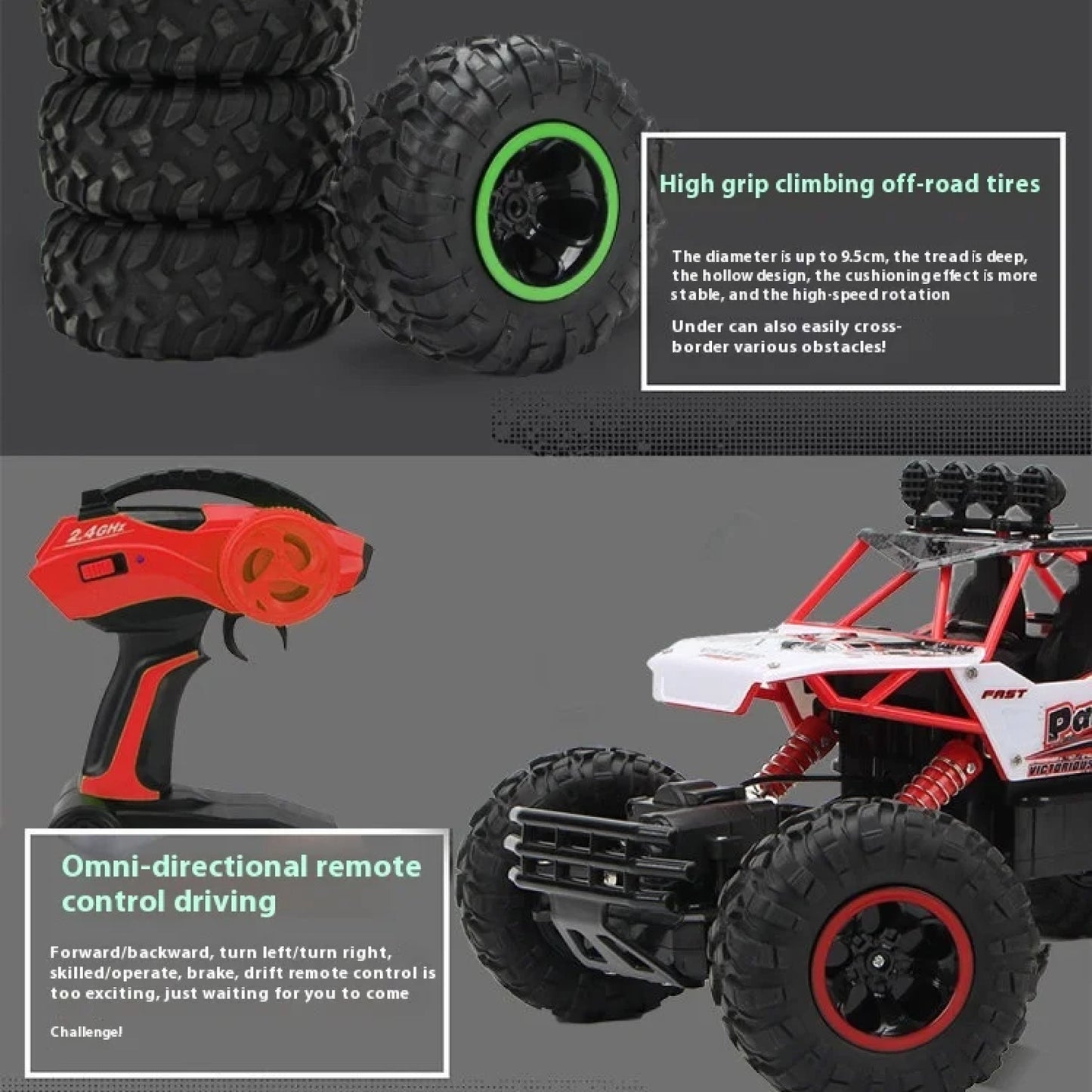 Norvo | 4x4 Klippebiler Monster Truck