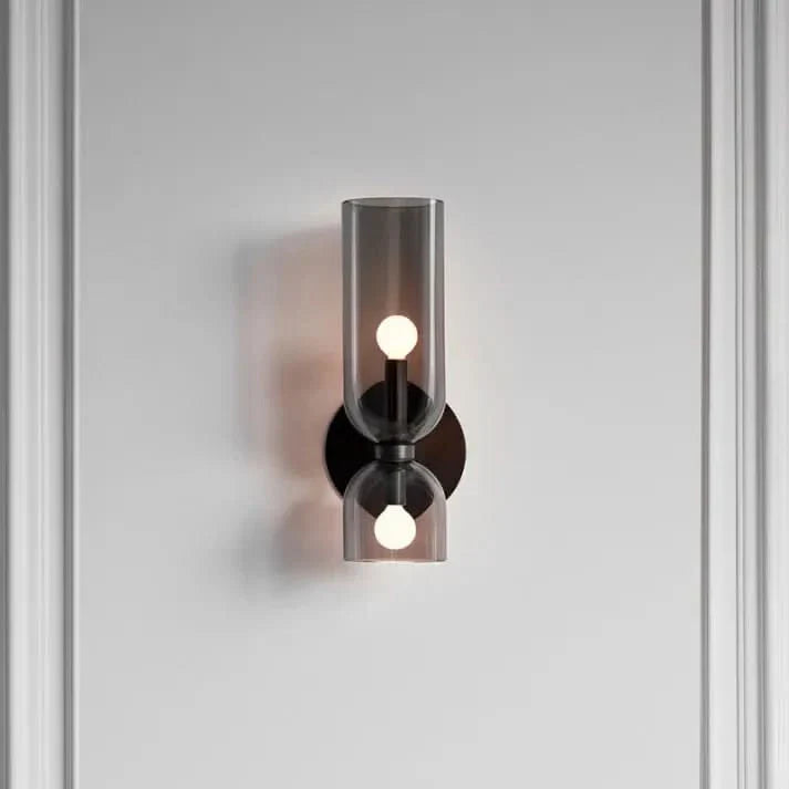 Norvo | Moderne Dobbel Glassvegglys